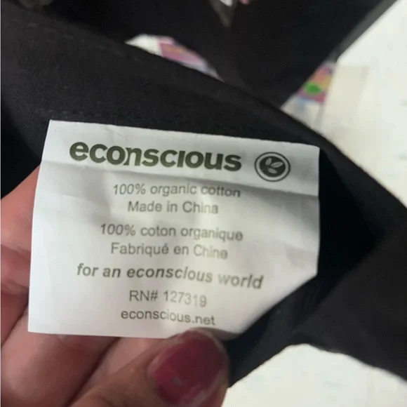 Black Horror Character Tote Bag - Picture 3 of 3